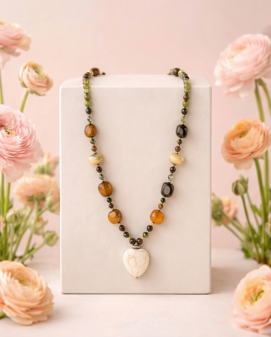 Forest Heart Necklace