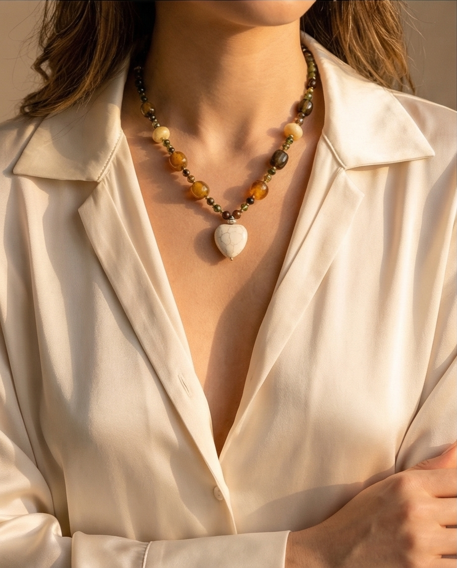Forest Heart Necklace