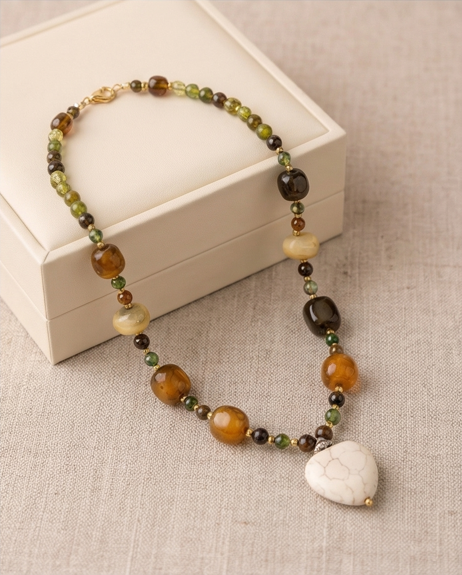 Forest Heart Necklace
